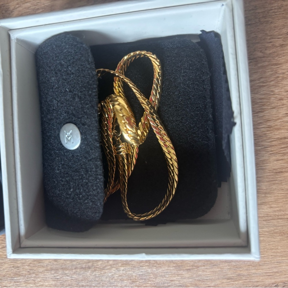 Missoma LUCY WILLIAMS SHORT SQUARE SNAKE CHAIN NECKLACE